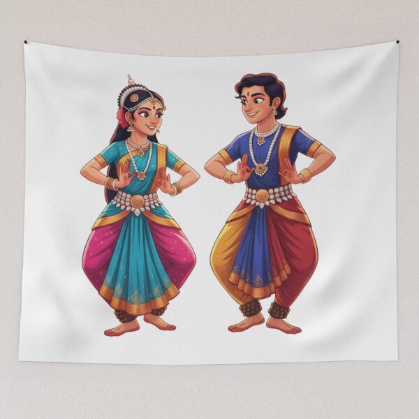Item preview, Indian dance designed and sold by PP&RAINBOW SHOP.