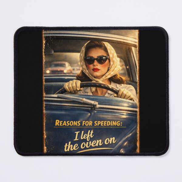 Item preview, Reasons for speeding: I left the oven on designed and sold by Galskap.