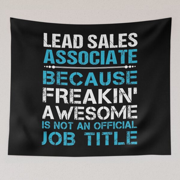 Item preview, Lead Sales Associate designed and sold by hzibfldecjq42.
