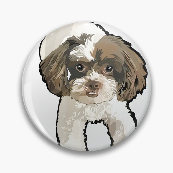 Item preview, Happy Shih Tsu Stickers designed and sold by BrandMuffinStudio.