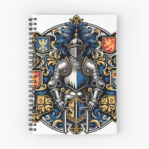 Item preview, Medieval Knight Coat Arms Heraldic Shield Emblem designed and sold by DrawDrip.