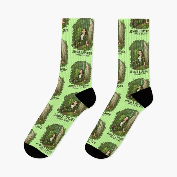 Item preview, Vintage Jungle Adventure Illustration designed and sold by Doce Caos Criativo.