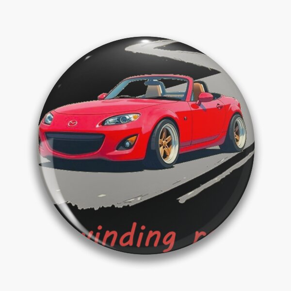 Item preview, Happiness is a Winding Road and a Miata designed and sold by MyYata.