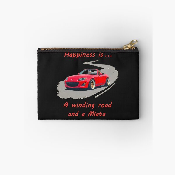 Item preview, Happiness is a Winding Road and a Miata designed and sold by MyYata.