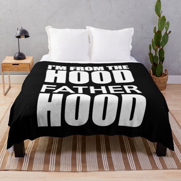 Item preview, I’m From the Hood Father Hood Shirt | Urban Dad Culture Quote -White designed and sold by allmarkmade.
