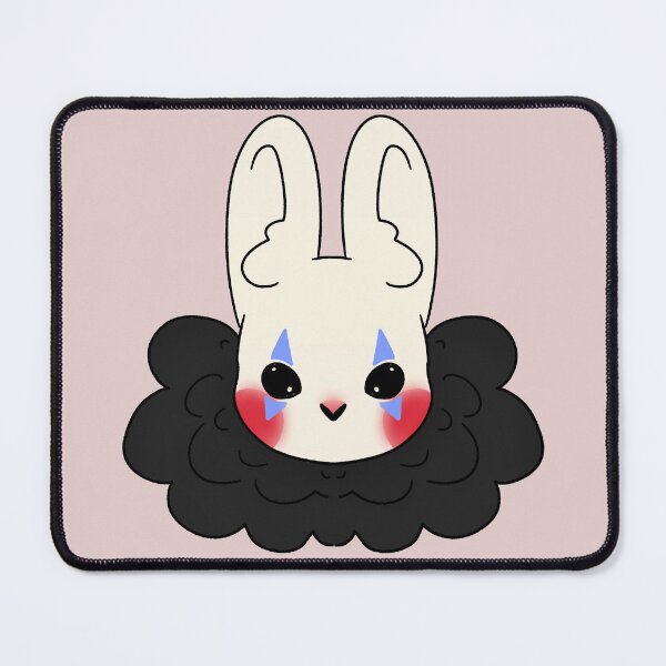 Item preview, clown bunny head designed and sold by sp00kyc0rpse.