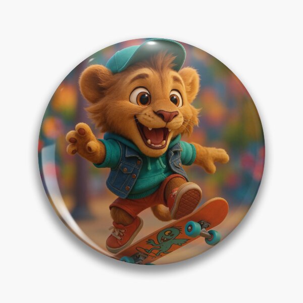 Item preview, Skater Cave Lion designed and sold by Sillytoe.