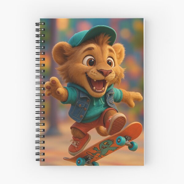 Item preview, Skater Cave Lion designed and sold by Sillytoe.