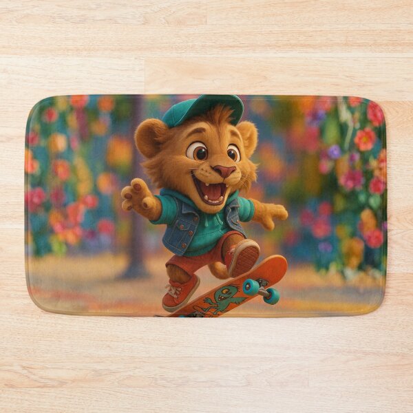Item preview, Skater Cave Lion designed and sold by Sillytoe.