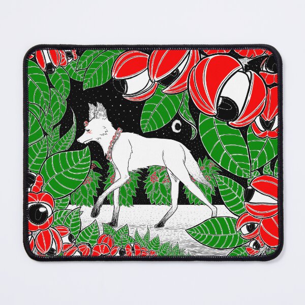 Item preview, Wolf in Brazilian berry forest designed and sold by deltair.