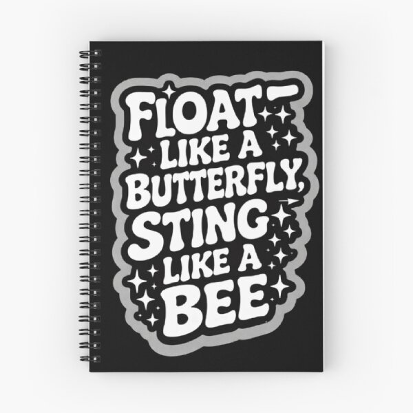 Item preview, Floats Like a Butterfly Stings Like a Bee – Retro Motivational Boxing Quote Design designed and sold by ALL ART .