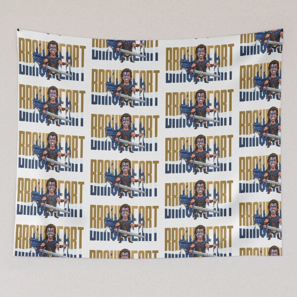Item preview, Funny caricature of Mel Gibson's character in the movie Braveheart designed and sold by vectorlove.