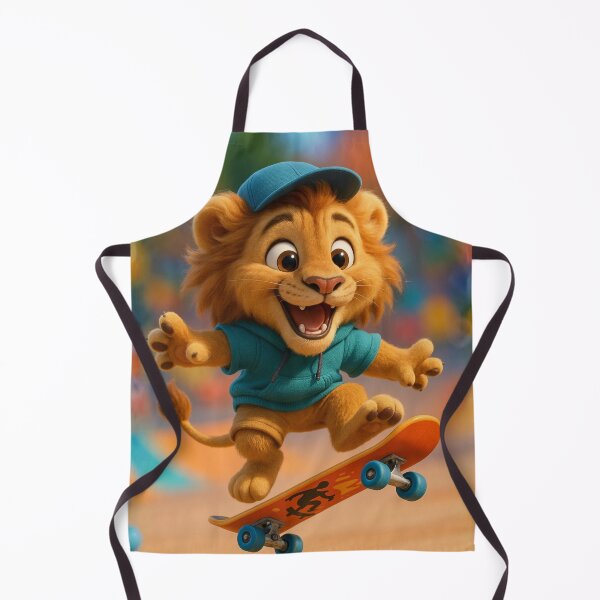Item preview, Skater Lion designed and sold by Sillytoe.