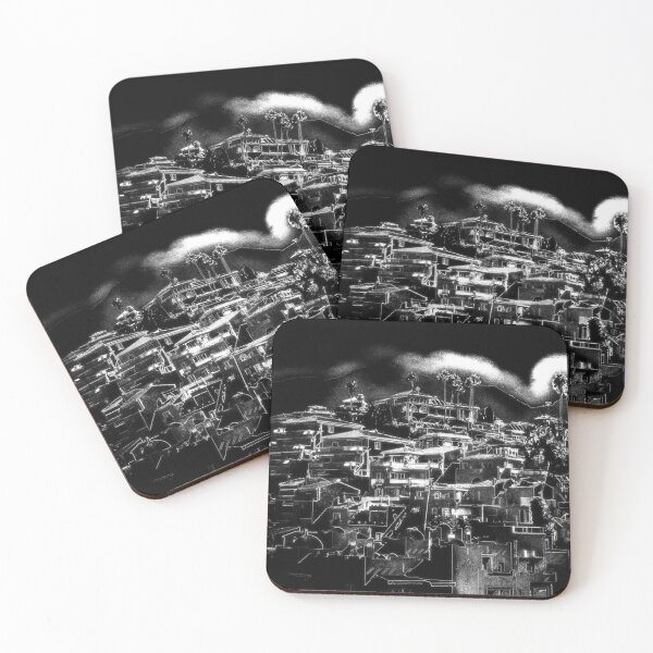 Item preview, Modern housing development, Nerja, mono neon designed and sold by paulboizot.