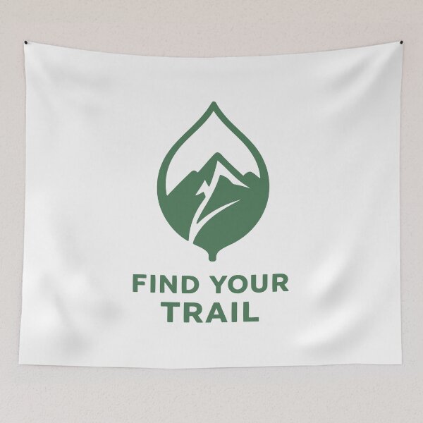 Item preview, Find Your Trail designed and sold by SnappyPNG.
