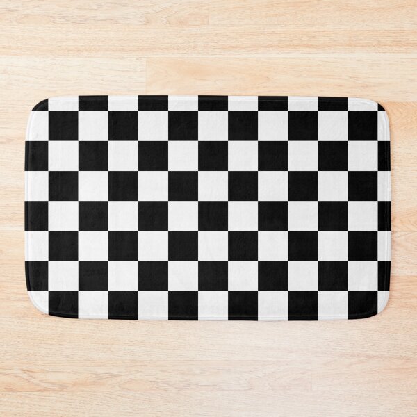 Item preview, Black White Checker Pattern designed and sold by RASUNED.