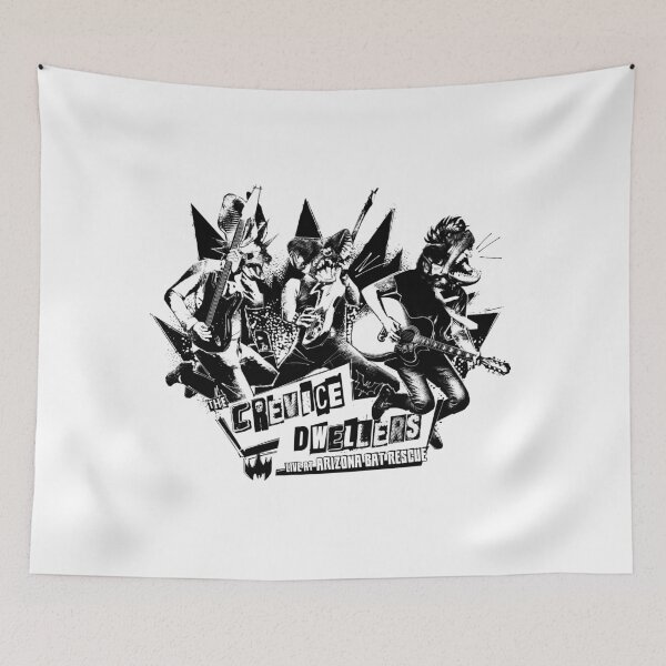 Item preview, The Crevice Dwellers Black designed and sold by azbatrescue.