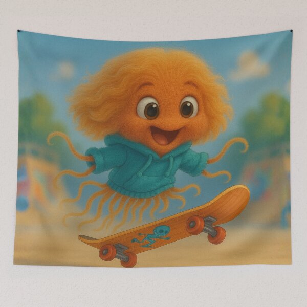 Item preview, Skater Lion’s Mane Jellyfish designed and sold by Sillytoe.