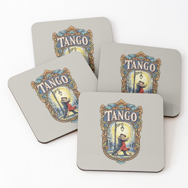 Item preview, Tango Buenos Aires Argentina Fileteado Porteno Vintage Art designed and sold by KiwiRider.