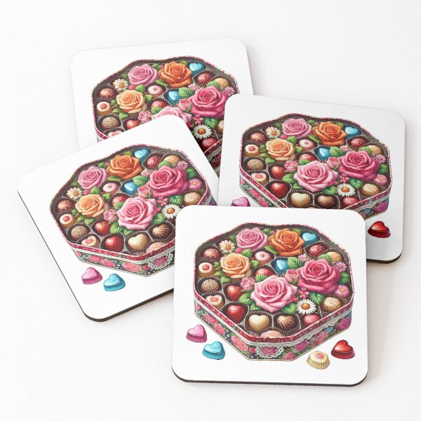 Item preview, Yummy Valentine Candy Box - Sweetheart Heart Chocolate designed and sold by FuzionRaptor.