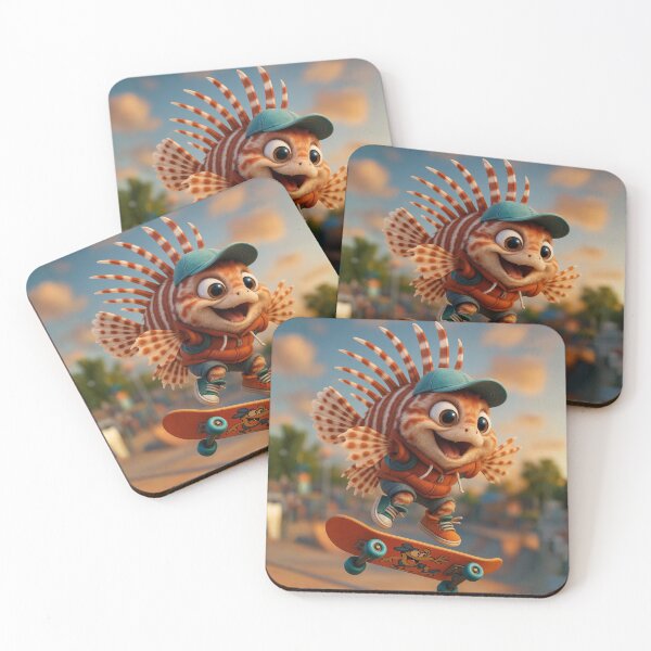 Item preview, Skater Lionfish designed and sold by Sillytoe.