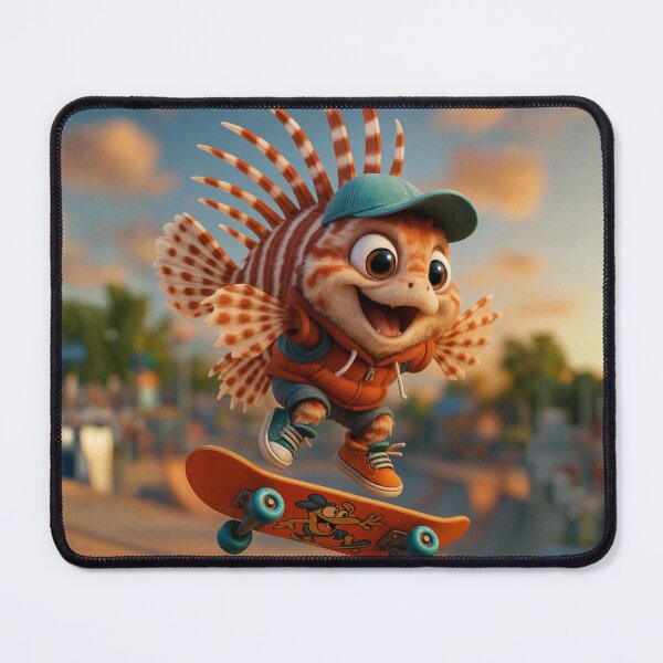 Item preview, Skater Lionfish designed and sold by Sillytoe.