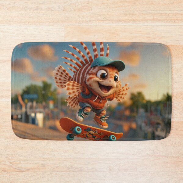 Item preview, Skater Lionfish designed and sold by Sillytoe.