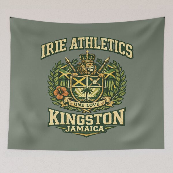 Item preview, Irie Athletics designed and sold by SavvyEarth.