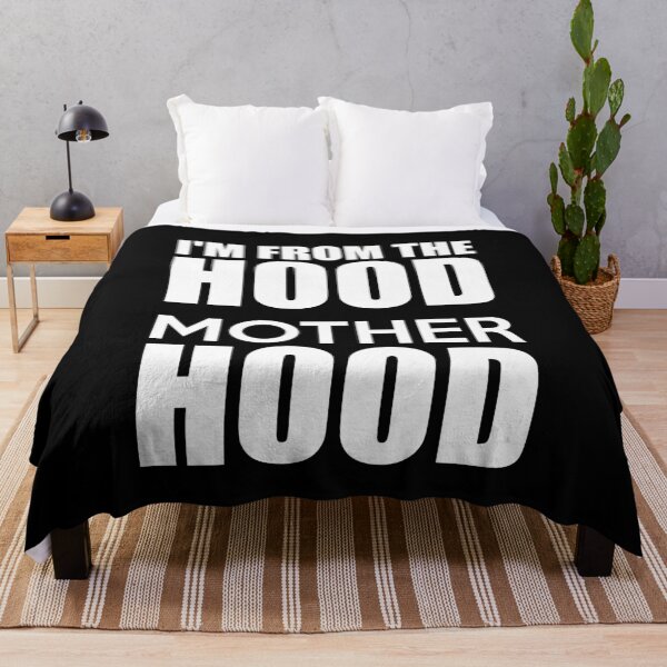 Item preview, I’m From the Hood Mother Hood Shirt | Urban Mom Culture Quote -White designed and sold by allmarkmade.
