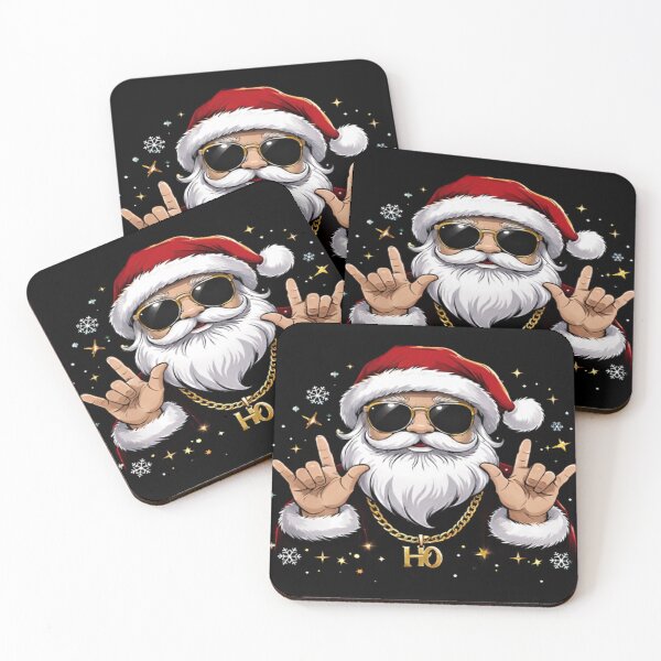 Item preview, Cool Hip Hop Santa Claus Christmas Illustration designed and sold by Maverickystore.