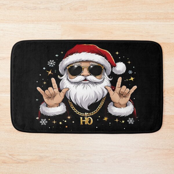 Item preview, Cool Hip Hop Santa Claus Christmas Illustration designed and sold by Maverickystore.
