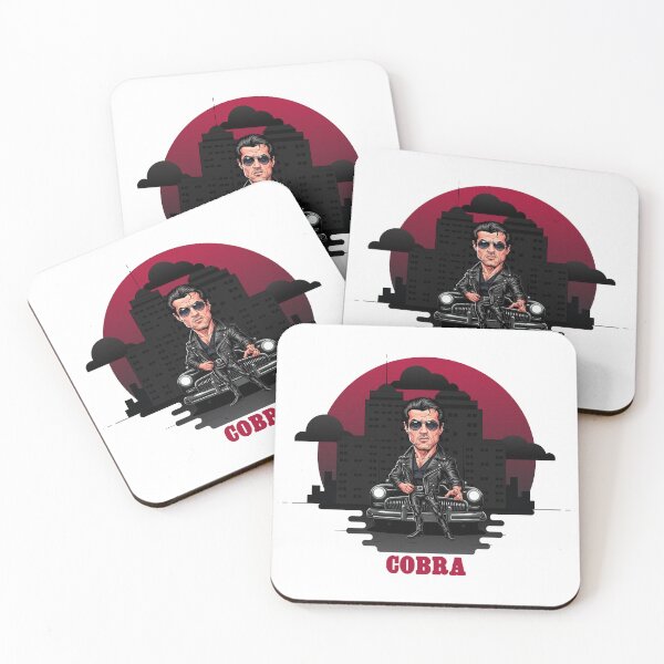 Item preview, City at Night porucznik Marion "Cobra" Cobretti Sylvester Stallone  designed and sold by vectorlove.