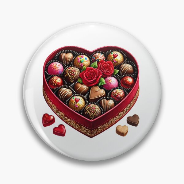 Item preview, Valentine Sugar Love Box - Romantic Heart Candy Treats designed and sold by FuzionRaptor.