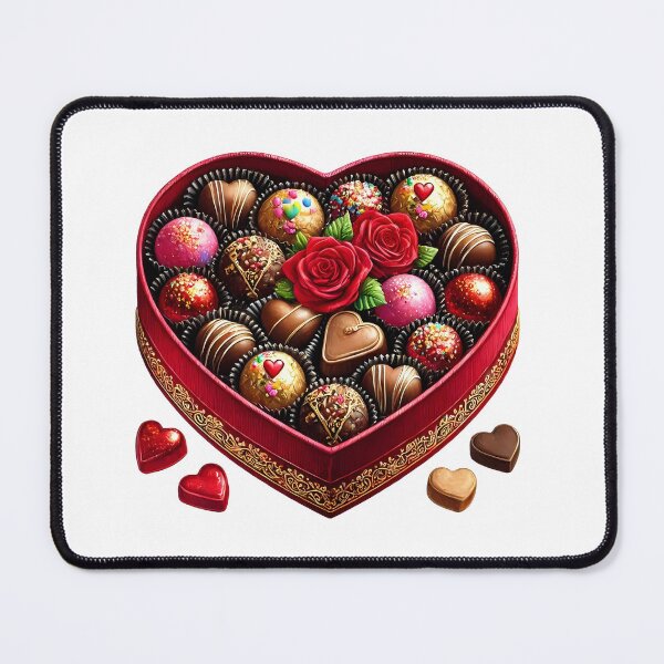 Item preview, Valentine Sugar Love Box - Romantic Heart Candy Treats designed and sold by FuzionRaptor.
