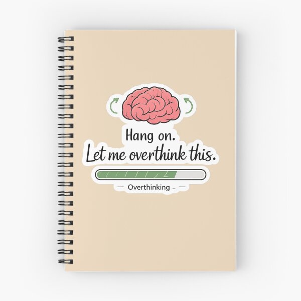 Item preview, Hang On. Let Me Overthink This - Funny Brain Loading designed and sold by Nature's Palette.
