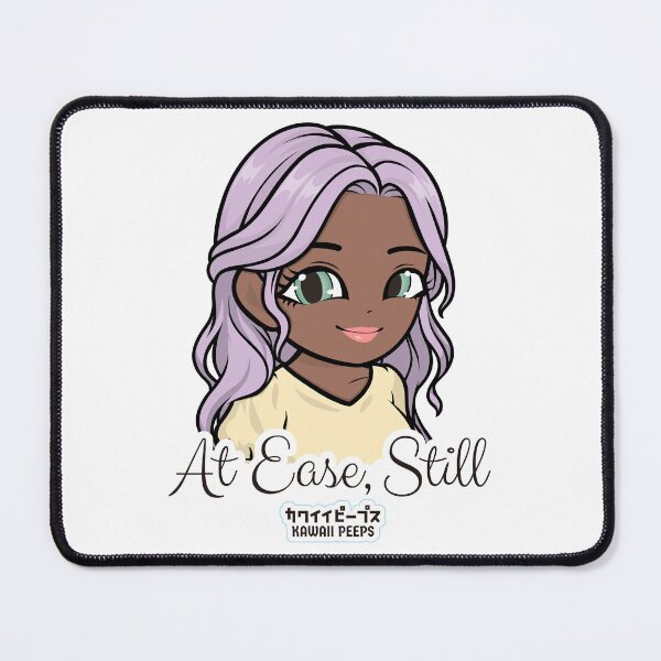 Item preview, Pastel Power Crew At Ease, Still – Pastel Kawaii Soft Girl Self Care Quote Design designed and sold by P-L-Sardines.