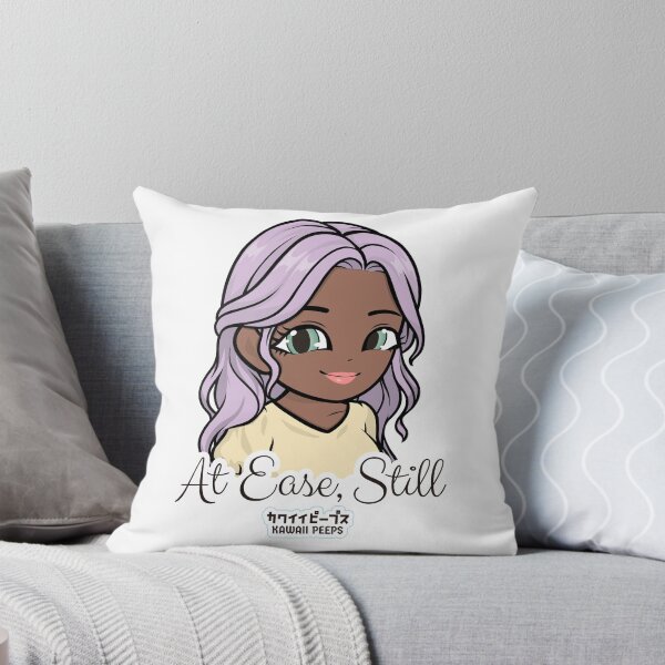 Item preview, Pastel Power Crew At Ease, Still – Pastel Kawaii Soft Girl Self Care Quote Design designed and sold by P-L-Sardines.