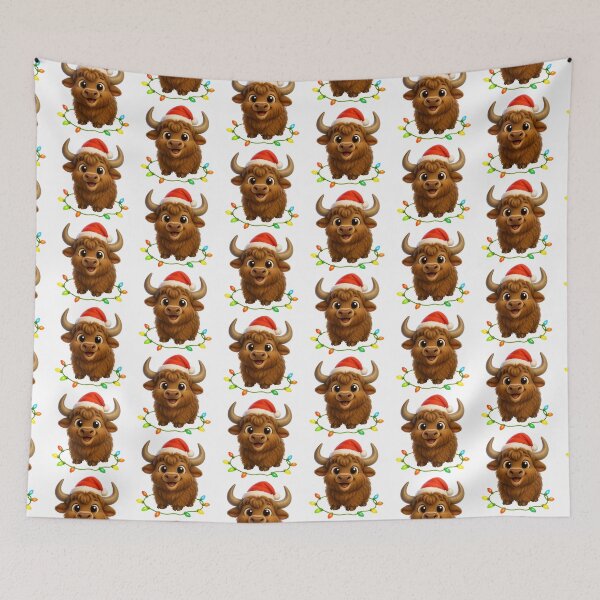 Item preview, Christmas Yak designed and sold by Sillytoe.
