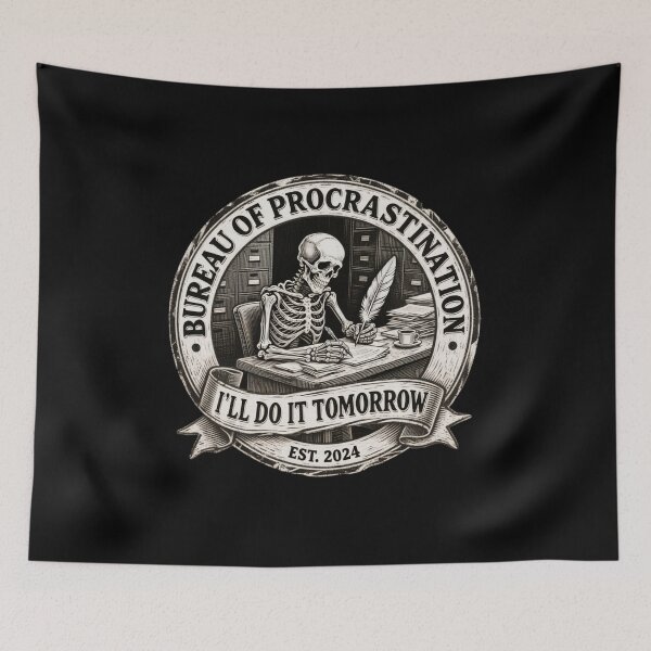 Item preview,  Bureau of Procrastination – I’ll Do It Tomorrow  designed and sold by w66aboo.