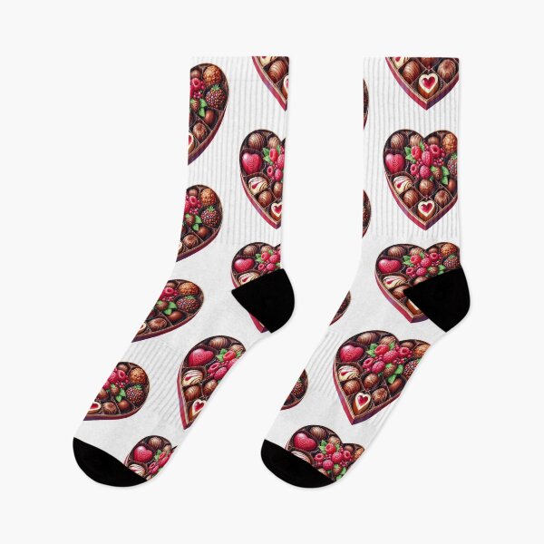 Item preview, Delicious Valentine Chocolate - Romantic Heart Candy Box designed and sold by FuzionRaptor.