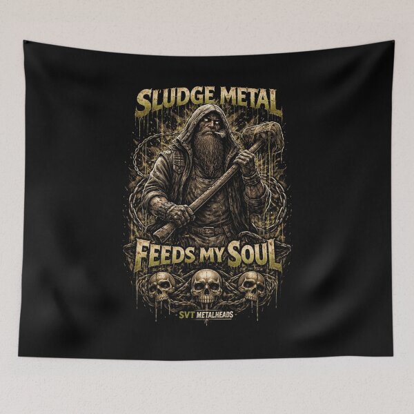 Item preview, Sludge Metal Feeds My Soul – SVT Metalheads Series | Severtrend Apparel designed and sold by SEVERTREND APPAREL .