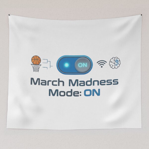 Item preview, March Madness Mode On Funny Basketball Shirt designed and sold by Mafmoh.