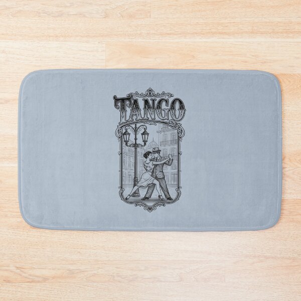 Item preview, Tango Buenos Aires Argentina Black and White Vintage Art designed and sold by KiwiRider.