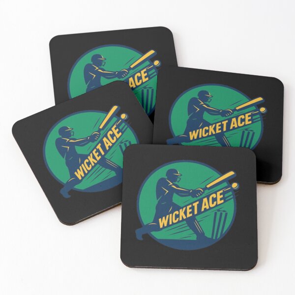 Item preview, Wicket Ace – Cricket Design | Bowler, Batsman & Match Play designed and sold by Typologystudios.