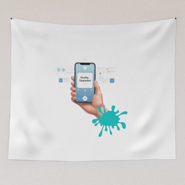 Item preview, Reality, Upgraded – Augmented Reality Design designed and sold by SloganSauce.