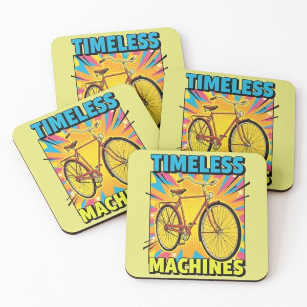 Item preview, Timeless Machines vintage bicycle pop art designed and sold by Stefanrajzer.