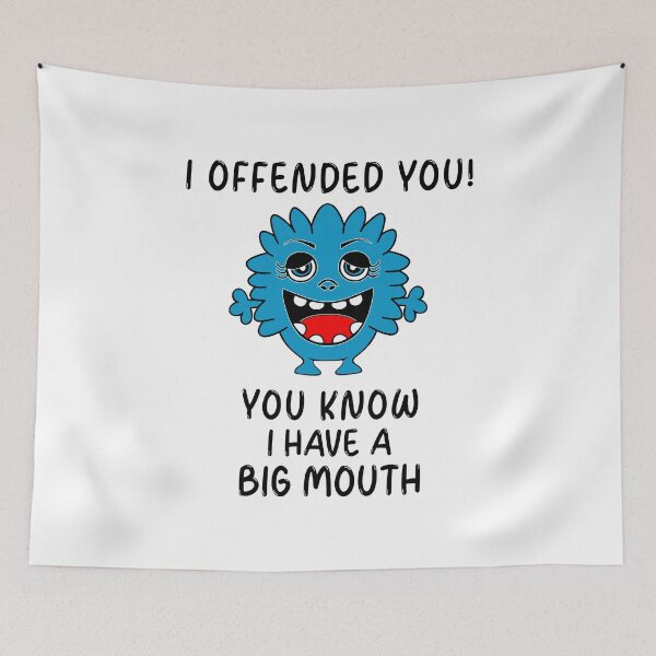 Item preview, Sorry I Offended You Monster designed and sold by Sartoris Art.