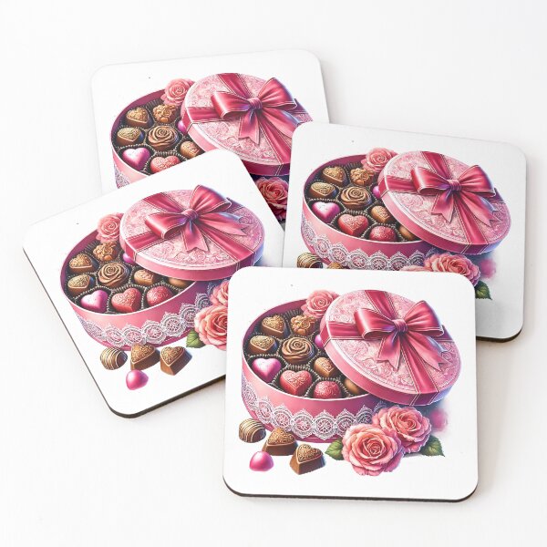 Item preview, Sweetest Valentine Candy Box - Heart Chocolate Love Gift designed and sold by FuzionRaptor.