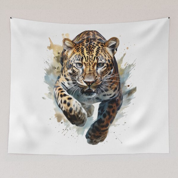 Item preview, Spotted Royalty - Leopard Art designed and sold by RockitBaby.