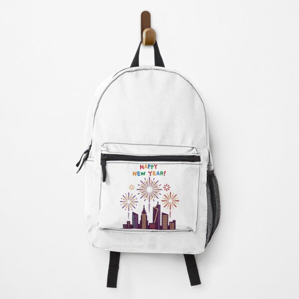 Item preview, Happy New Year And Fireworks Over The City. designed and sold by Dinasshop.